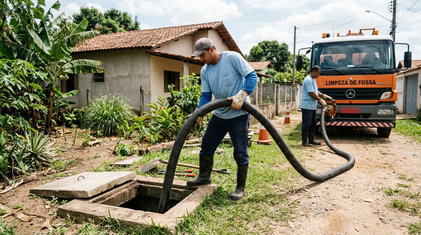 Desentupimento de Fossa em Recife‑PE