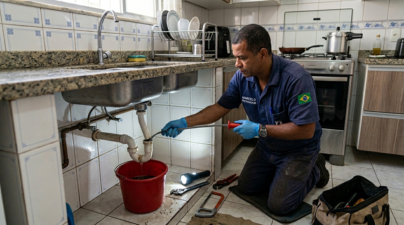 Limpeza de Canos com Equipamento em Recife‑PE