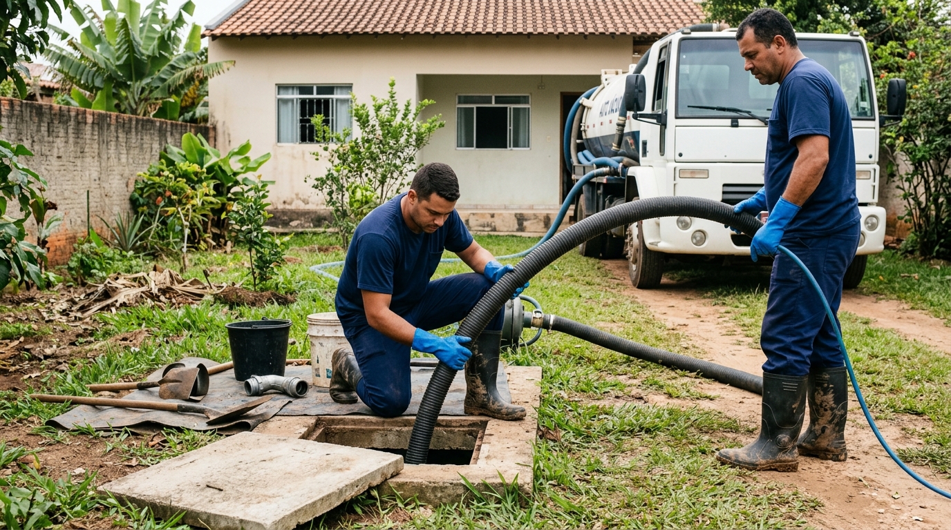 Sucção de Fossa em Recife‑PE